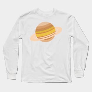 Planet Saturn Long Sleeve T-Shirt